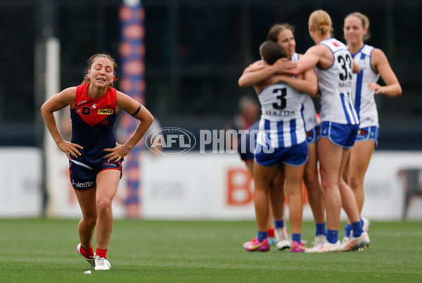 AFLW 2025 First Preliminary Final - North Melbourne v Melbourne - A-64859793