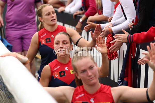 AFLW 2025 First Preliminary Final - North Melbourne v Melbourne - A-64859806