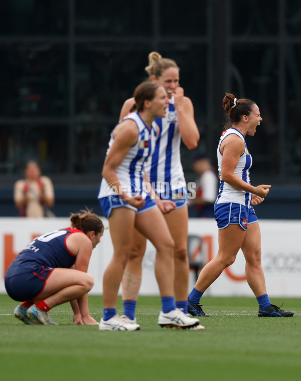 AFLW 2025 First Preliminary Final - North Melbourne v Melbourne - A-64859836