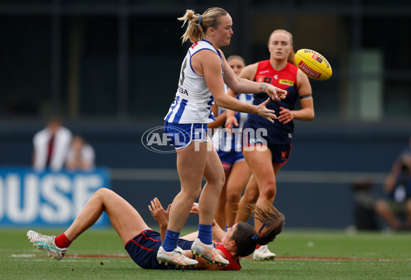 AFLW 2025 First Preliminary Final - North Melbourne v Melbourne - A-64859850
