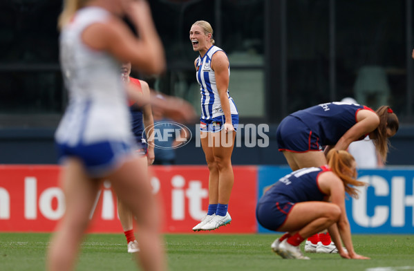 AFLW 2025 First Preliminary Final - North Melbourne v Melbourne - A-64859856