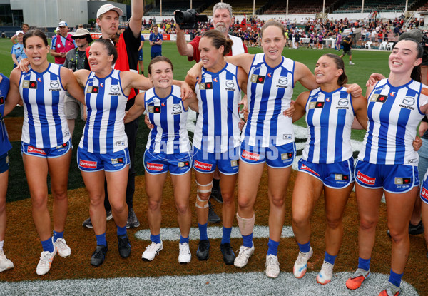 AFLW 2025 First Preliminary Final - North Melbourne v Melbourne - A-64859884
