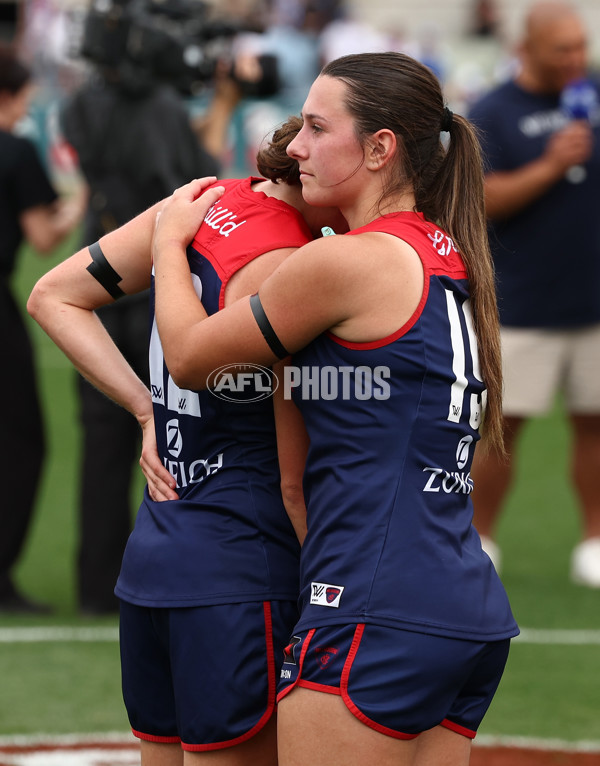 AFLW 2025 First Preliminary Final - North Melbourne v Melbourne - A-64859895