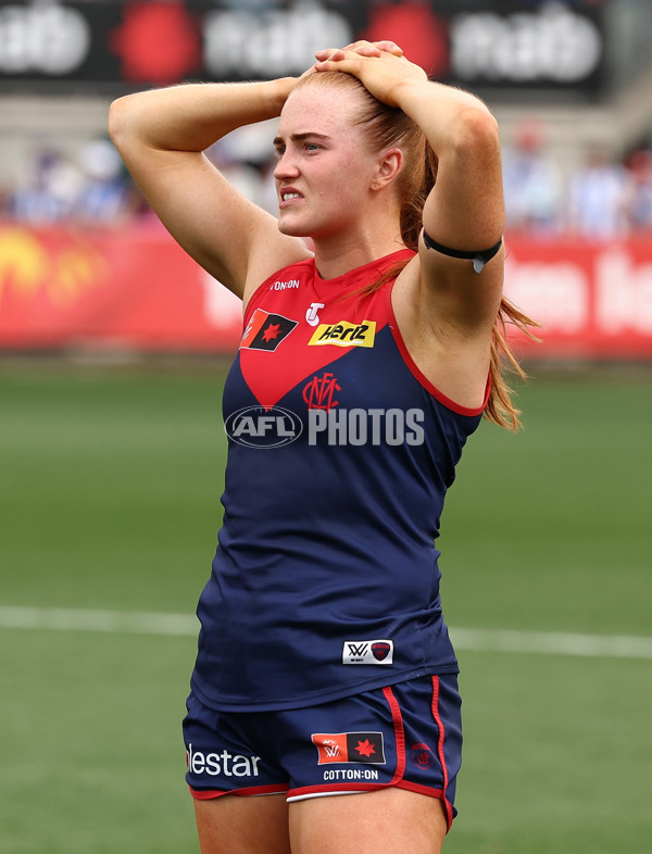 AFLW 2025 First Preliminary Final - North Melbourne v Melbourne - A-64859896
