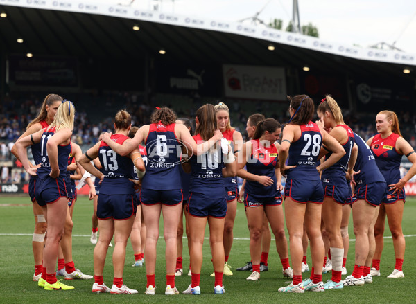 AFLW 2025 First Preliminary Final - North Melbourne v Melbourne - A-64859897