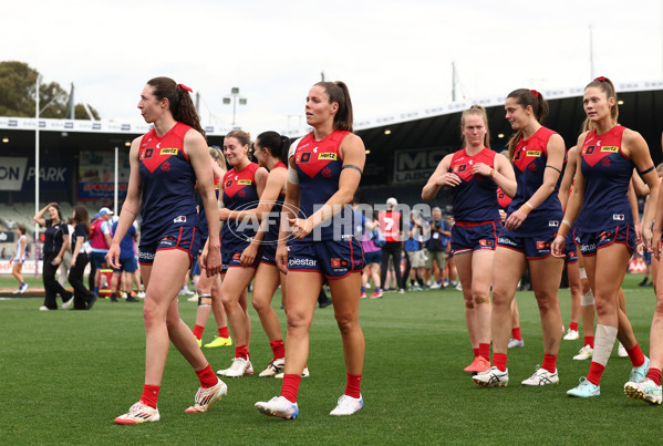 AFLW 2025 First Preliminary Final - North Melbourne v Melbourne - A-64859898