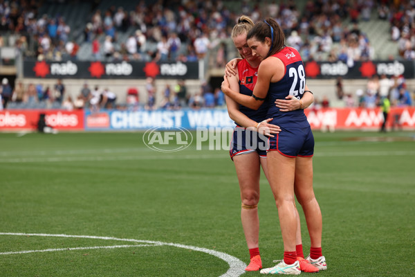 AFLW 2025 First Preliminary Final - North Melbourne v Melbourne - A-64859899
