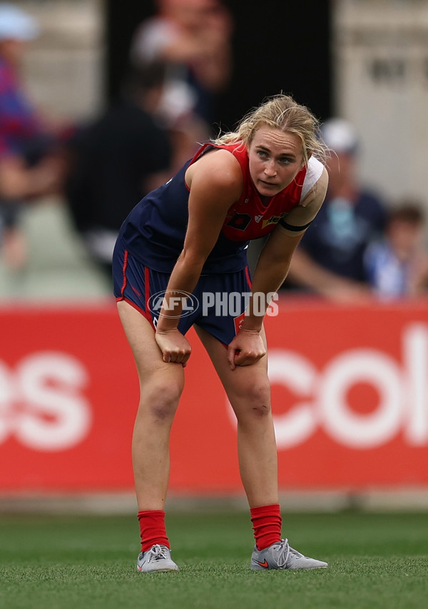 AFLW 2025 First Preliminary Final - North Melbourne v Melbourne - A-64859902