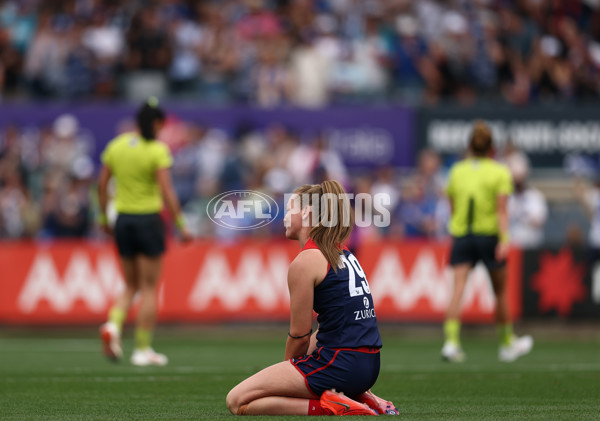 AFLW 2025 First Preliminary Final - North Melbourne v Melbourne - A-64859903