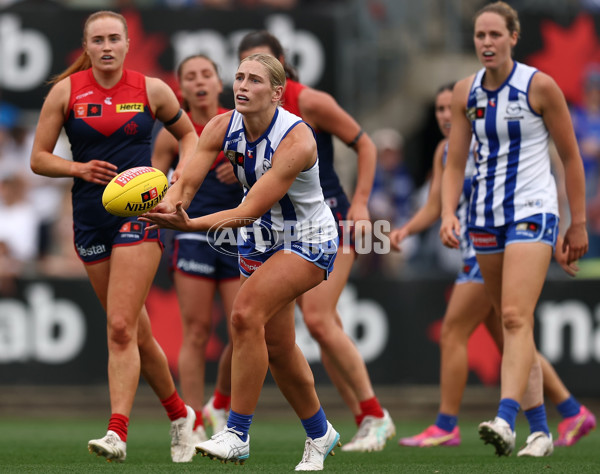 AFLW 2025 First Preliminary Final - North Melbourne v Melbourne - A-64859907