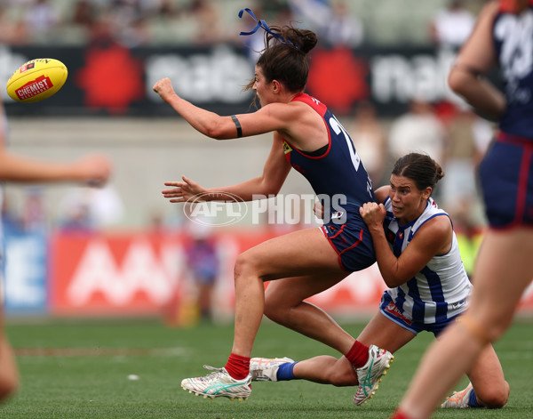 AFLW 2025 First Preliminary Final - North Melbourne v Melbourne - A-64859908