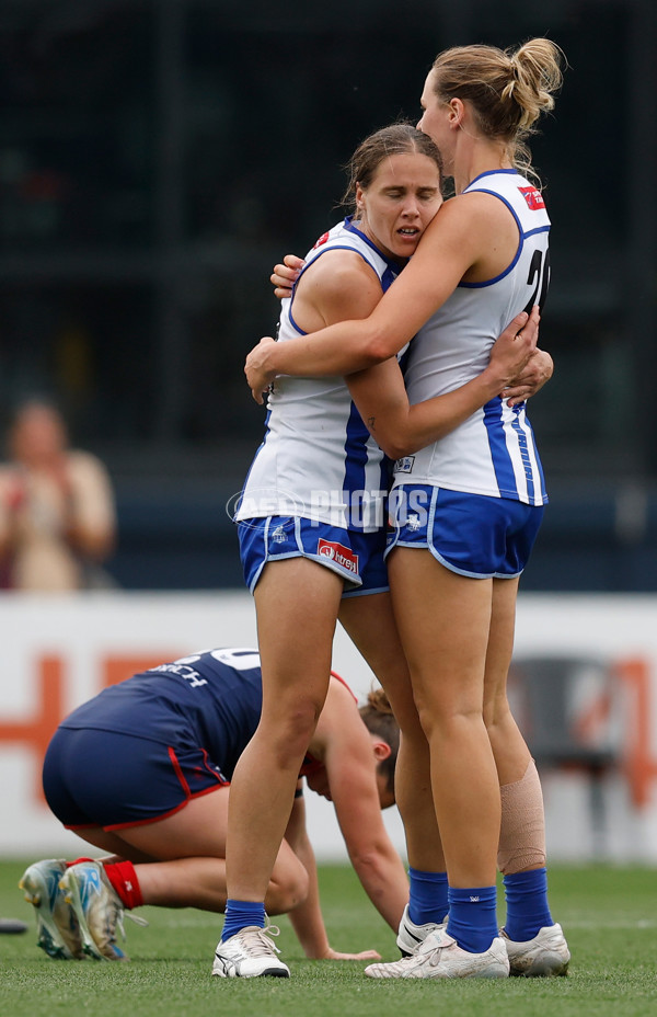 AFLW 2025 First Preliminary Final - North Melbourne v Melbourne - A-64859939