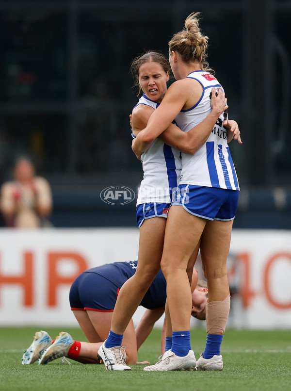 AFLW 2025 First Preliminary Final - North Melbourne v Melbourne - A-64859940