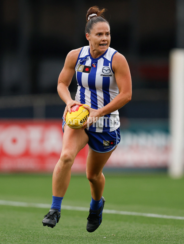 AFLW 2025 First Preliminary Final - North Melbourne v Melbourne - A-64859951