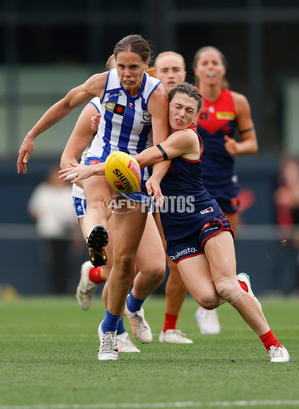 AFLW 2025 First Preliminary Final - North Melbourne v Melbourne - A-64859954