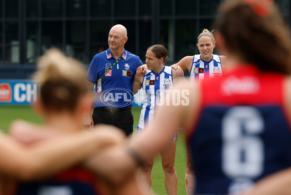 AFLW 2025 First Preliminary Final - North Melbourne v Melbourne - A-64859976