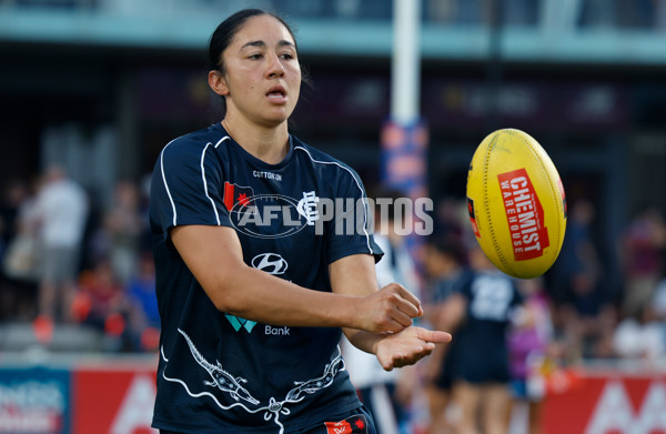 AFLW 2025 Second Preliminary Final - Brisbane v Carlton - A-64862136