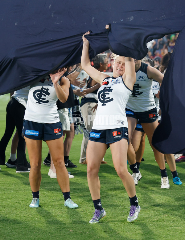 AFLW 2025 Second Preliminary Final - Brisbane v Carlton - A-64862160
