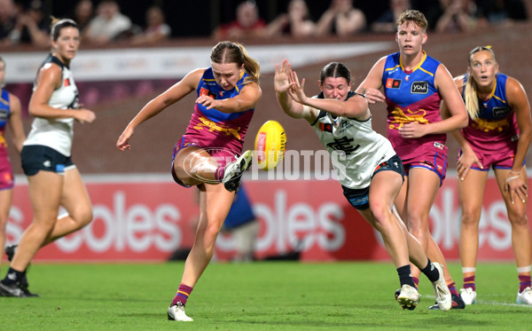 AFLW 2025 Second Preliminary Final - Brisbane v Carlton - A-64862195