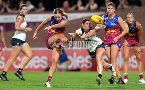 AFLW 2025 Second Preliminary Final - Brisbane v Carlton - A-64862196