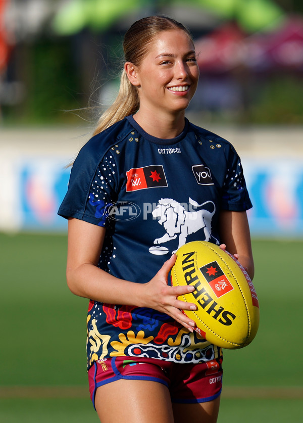 AFLW 2025 Second Preliminary Final - Brisbane v Carlton - A-64862205