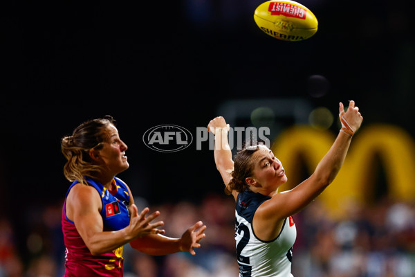 AFLW 2025 Second Preliminary Final - Brisbane v Carlton - A-64862268
