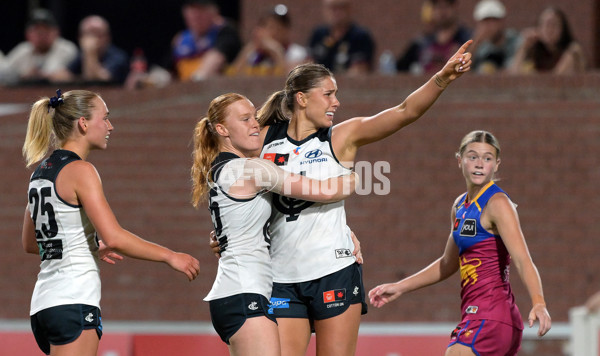 AFLW 2025 Second Preliminary Final - Brisbane v Carlton - A-64864440