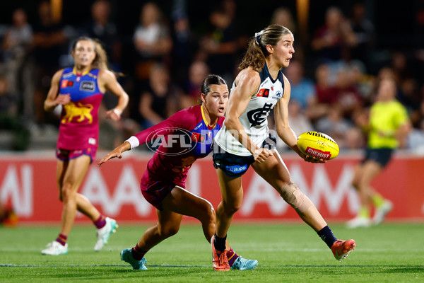 AFLW 2025 Second Preliminary Final - Brisbane v Carlton - A-64864468