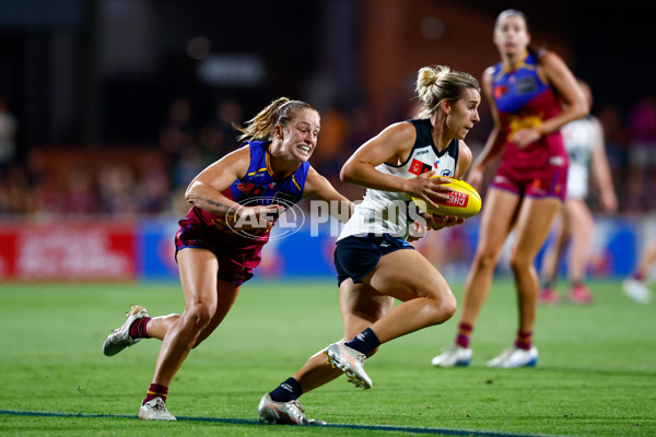 AFLW 2025 Second Preliminary Final - Brisbane v Carlton - A-64864507