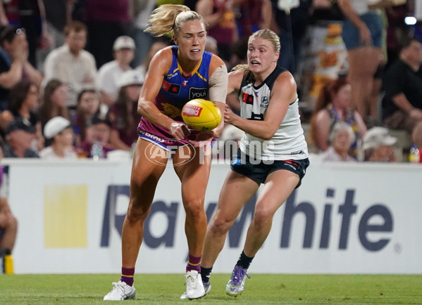 AFLW 2025 Second Preliminary Final - Brisbane v Carlton - A-64867158