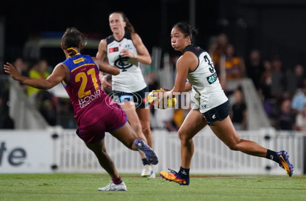 AFLW 2025 Second Preliminary Final - Brisbane v Carlton - A-64867159