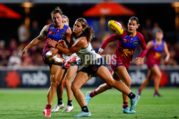 AFLW 2025 Second Preliminary Final - Brisbane v Carlton - A-64867163