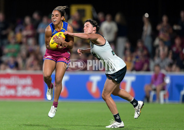 AFLW 2025 Second Preliminary Final - Brisbane v Carlton - A-64867180