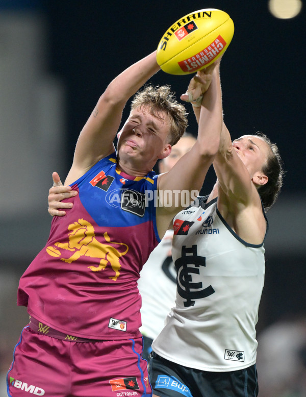 AFLW 2025 Second Preliminary Final - Brisbane v Carlton - A-64867182