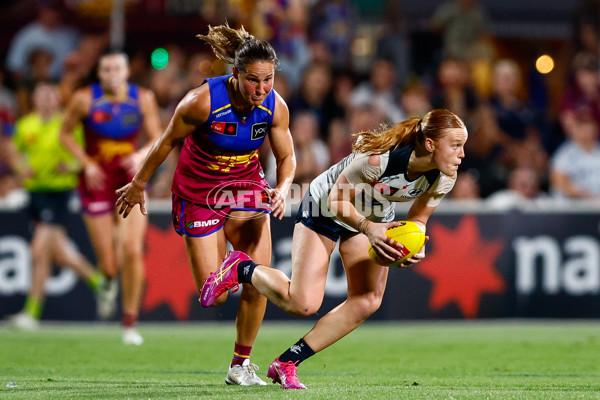 AFLW 2025 Second Preliminary Final - Brisbane v Carlton - A-64867212