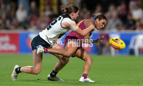 AFLW 2025 Second Preliminary Final - Brisbane v Carlton - A-64867238