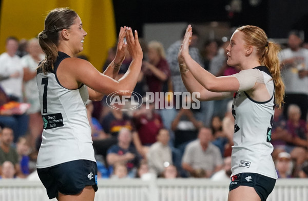 AFLW 2025 Second Preliminary Final - Brisbane v Carlton - A-64867351