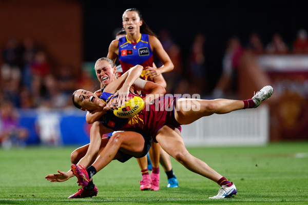 AFLW 2025 Second Preliminary Final - Brisbane v Carlton - A-64867365