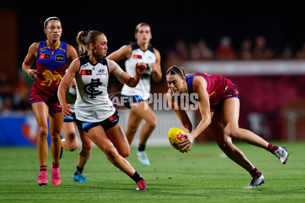 AFLW 2025 Second Preliminary Final - Brisbane v Carlton - A-64867367