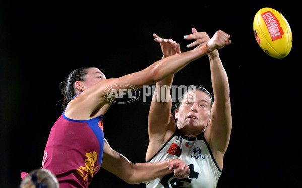 AFLW 2025 Second Preliminary Final - Brisbane v Carlton - A-64867387