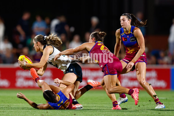 AFLW 2025 Second Preliminary Final - Brisbane v Carlton - A-64867411