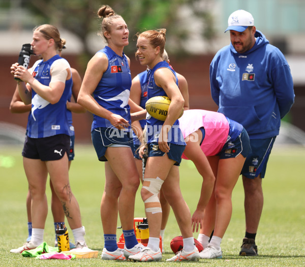 AFLW 2025 Training - North Melbourne 271125 - A-64898011