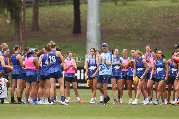 AFLW 2025 Training - North Melbourne 271125 - A-64898050