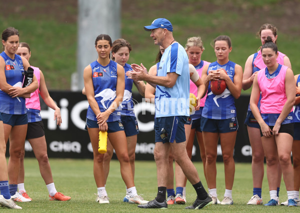 AFLW 2025 Training - North Melbourne 271125 - A-64900279