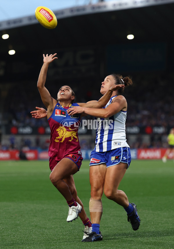 AFLW 2025 Grand Final - North Melbourne v Brisbane - A-64909459