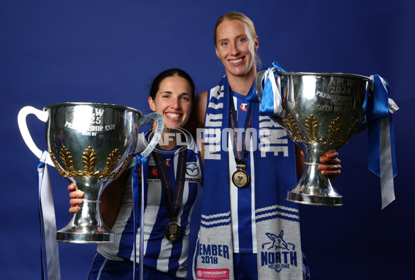 AFLW 2025 Media - North Melbourne Grand Final Portraits - A-64923301