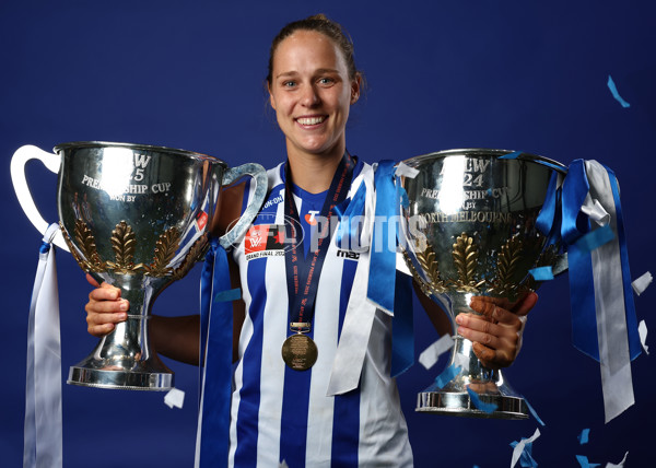 AFLW 2025 Media - North Melbourne Grand Final Portraits - A-64923302