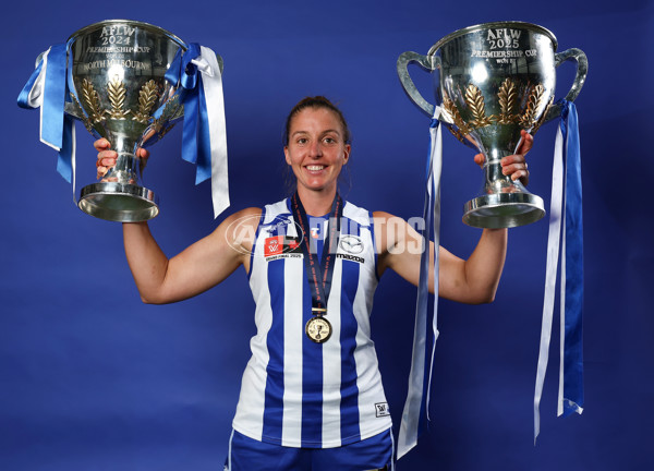 AFLW 2025 Media - North Melbourne Grand Final Portraits - A-64924290