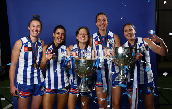 AFLW 2025 Media - North Melbourne Grand Final Portraits - A-64924291