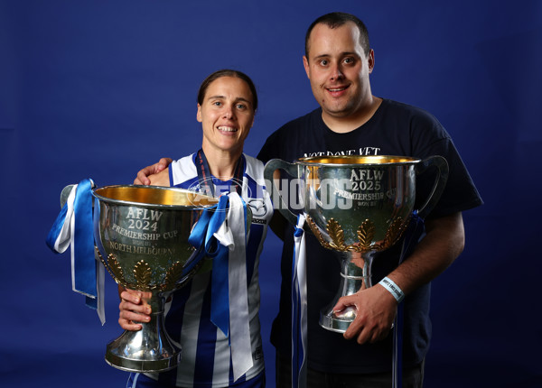 AFLW 2025 Media - North Melbourne Grand Final Portraits - A-64924295
